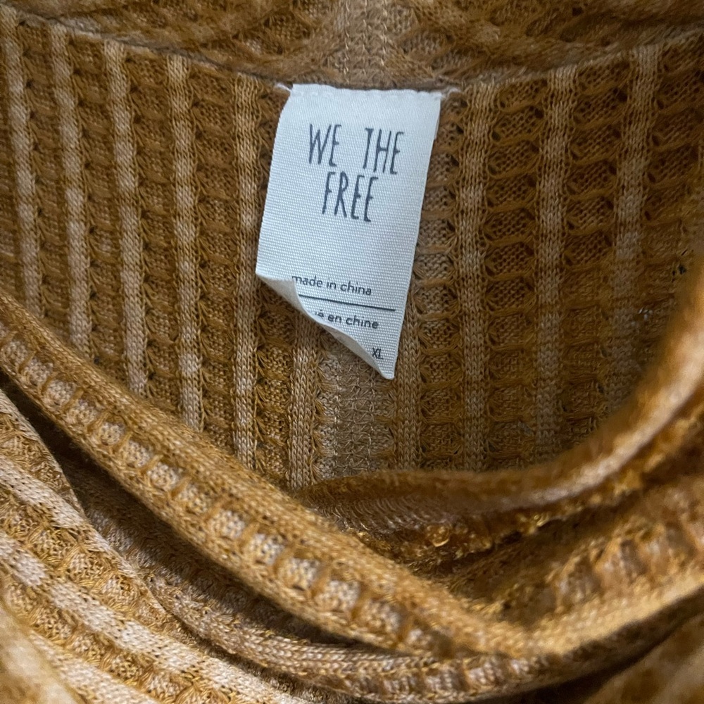We The Free Tan Crop Top